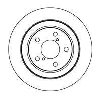 NF PARTS Тормозной диск 204404NF